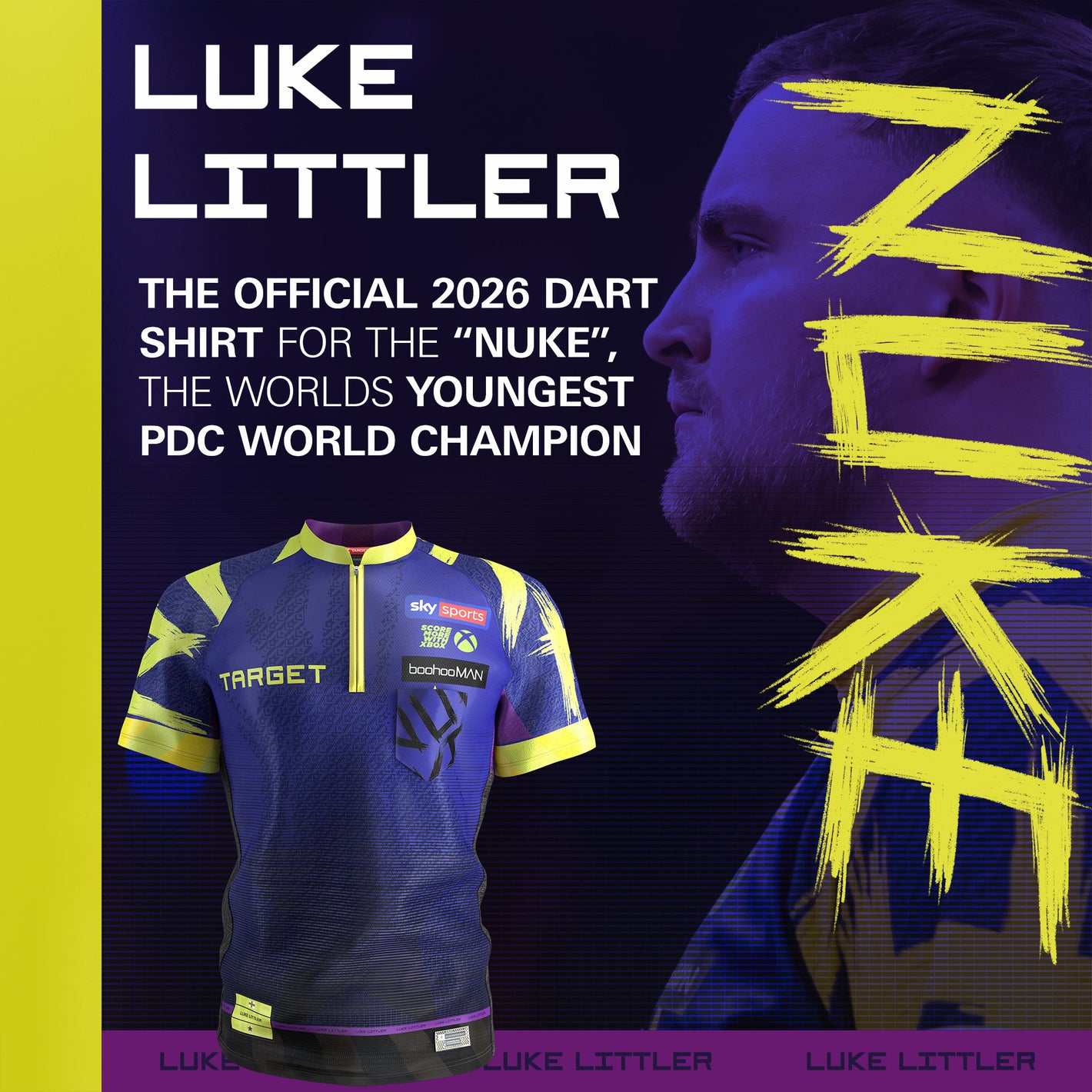 Target Luke Littler Dartshirt 2026