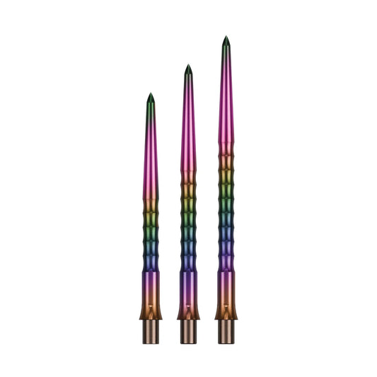 PRECISE180 STEELDARTSPITZEN RAINBOW RIPPLE