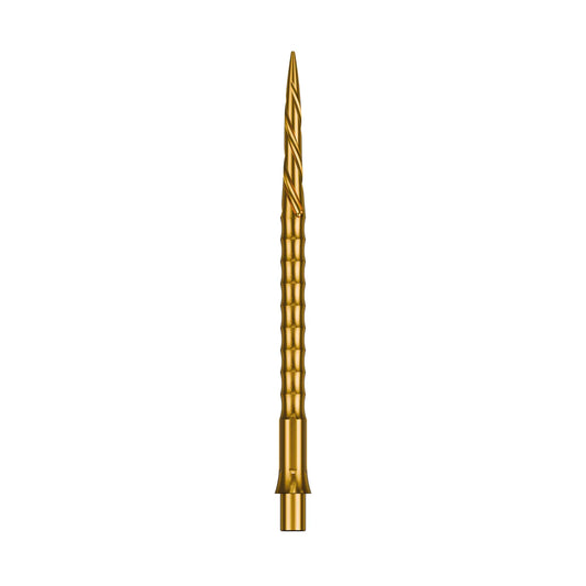 PRECISE180 STEELDARTSPITZEN GOLD SPIRO