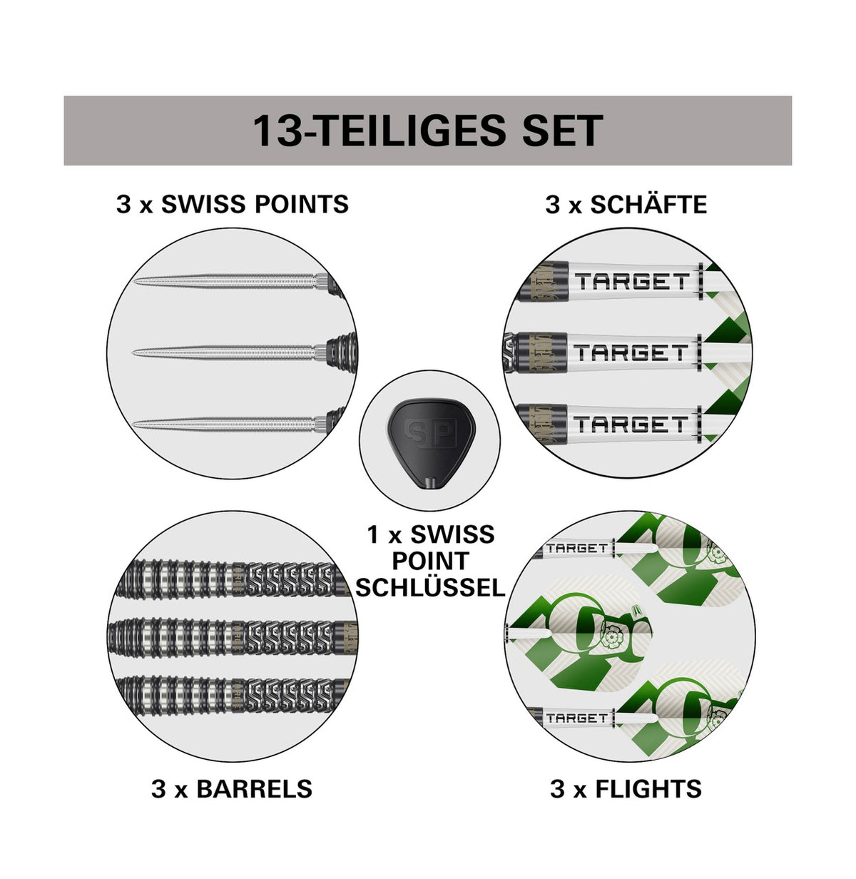 Target Charlie Manby Swiss Points Steeldarts