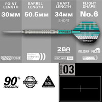 Target Hydro 03 Swiss Point Steeldarts