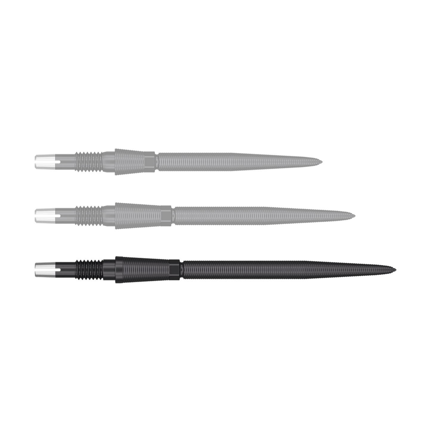 Target Swiss Storm Nano Point Dartspitzen - Schwarz