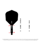 Target K-Flex No6 Flight-System - Schwarz