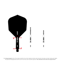 Target K-Flex No2 Standard Flight-System - Schwarz