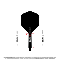 Target K-Flex No6 Flight-System - Schwarz