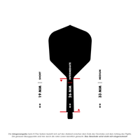 Target K-Flex Nathan Aspinall No2 Standard Flight-Shaft-System