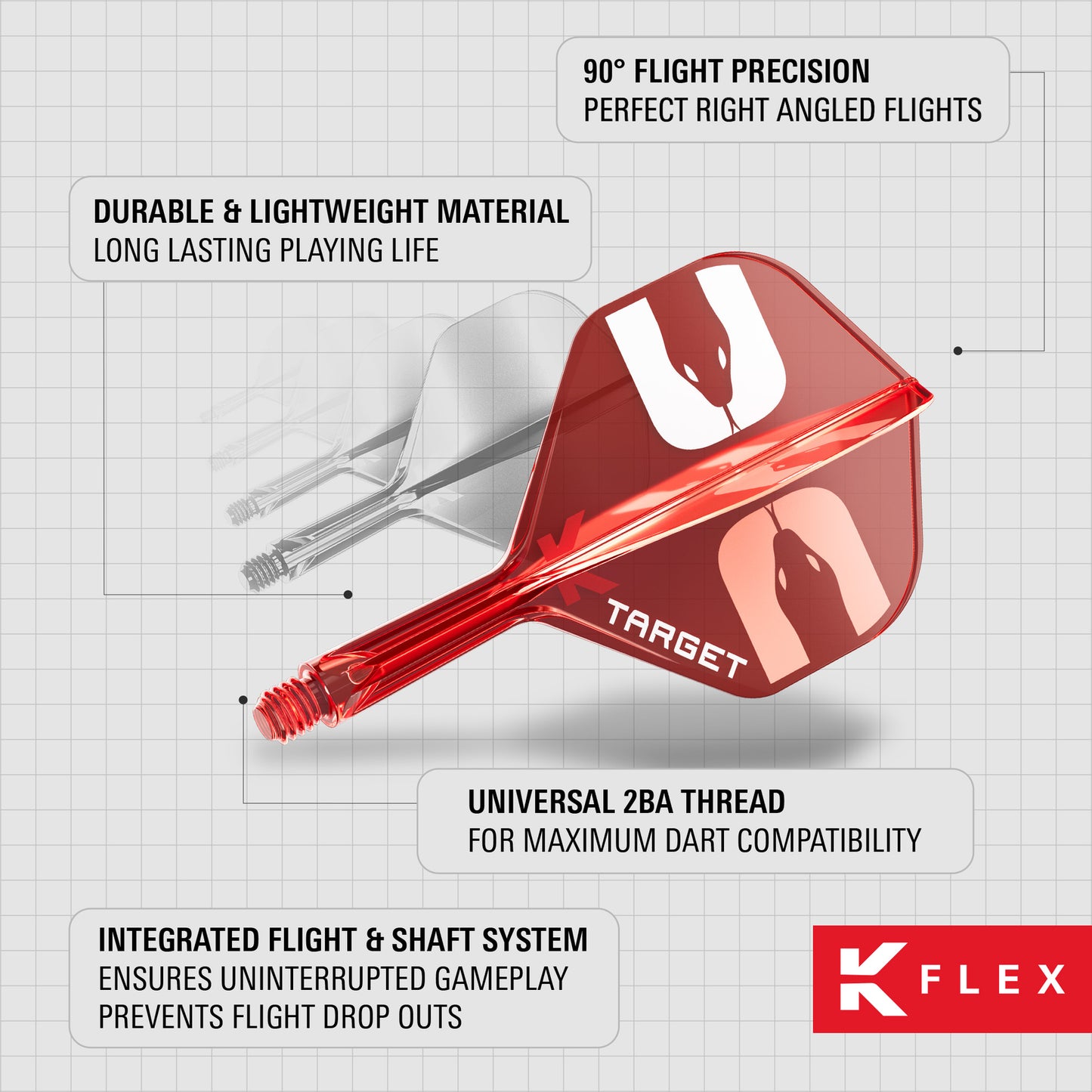 Target K-Flex Nathan Aspinall No2 Standard Flights