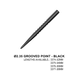 ONE80 Wechselspitzen 2,35mm Grooved Black