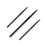 Bulls GP3 Steeldartspitzen Schwarz