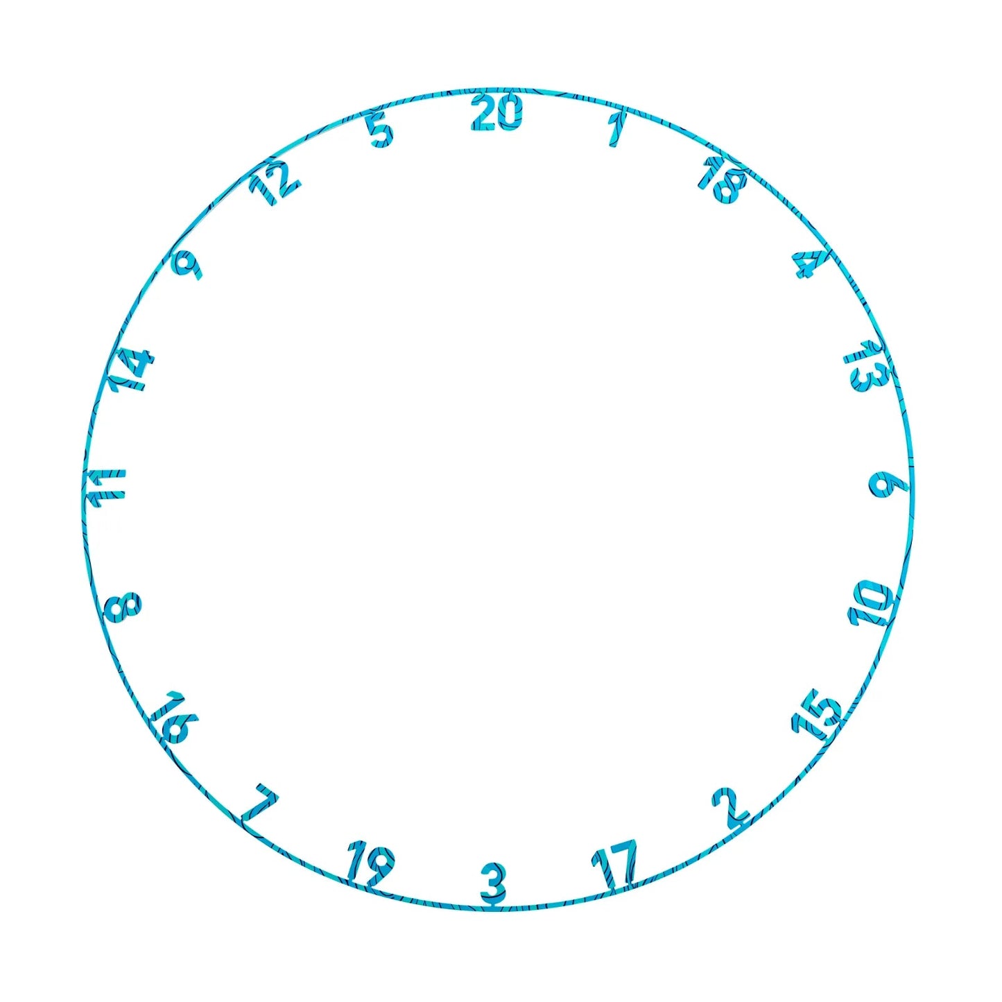 Zahlenring OnePiece Element Water