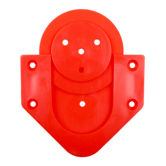 compare product McDart Board Wandhalterung ScoFix Rot