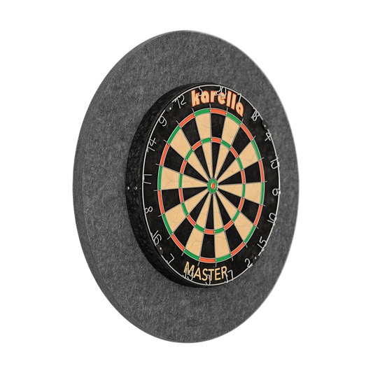 Schallschutz Karella für Steeldartboards mit integriertem Surround Auffangring