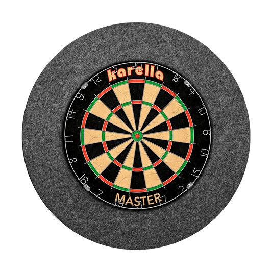 Schallschutz Karella für Steeldartboards mit integriertem Surround Auffangring