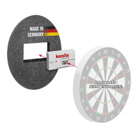 Kompakter Schallschutz Karella für Steeldartboards