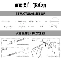 One80 Talon T1 Steeltip 22g