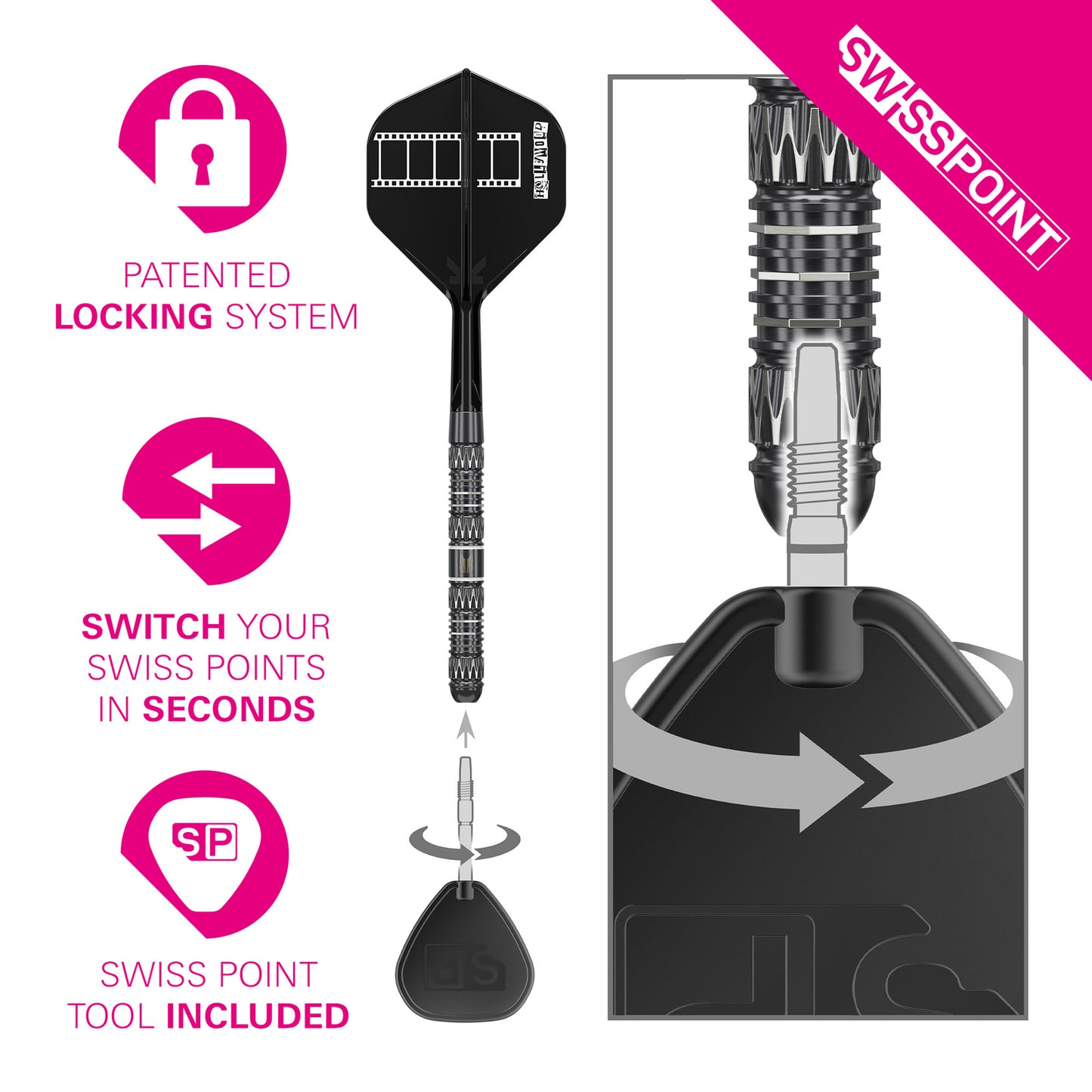 Target Chris Dobey 95K Swiss Point Steeldarts
