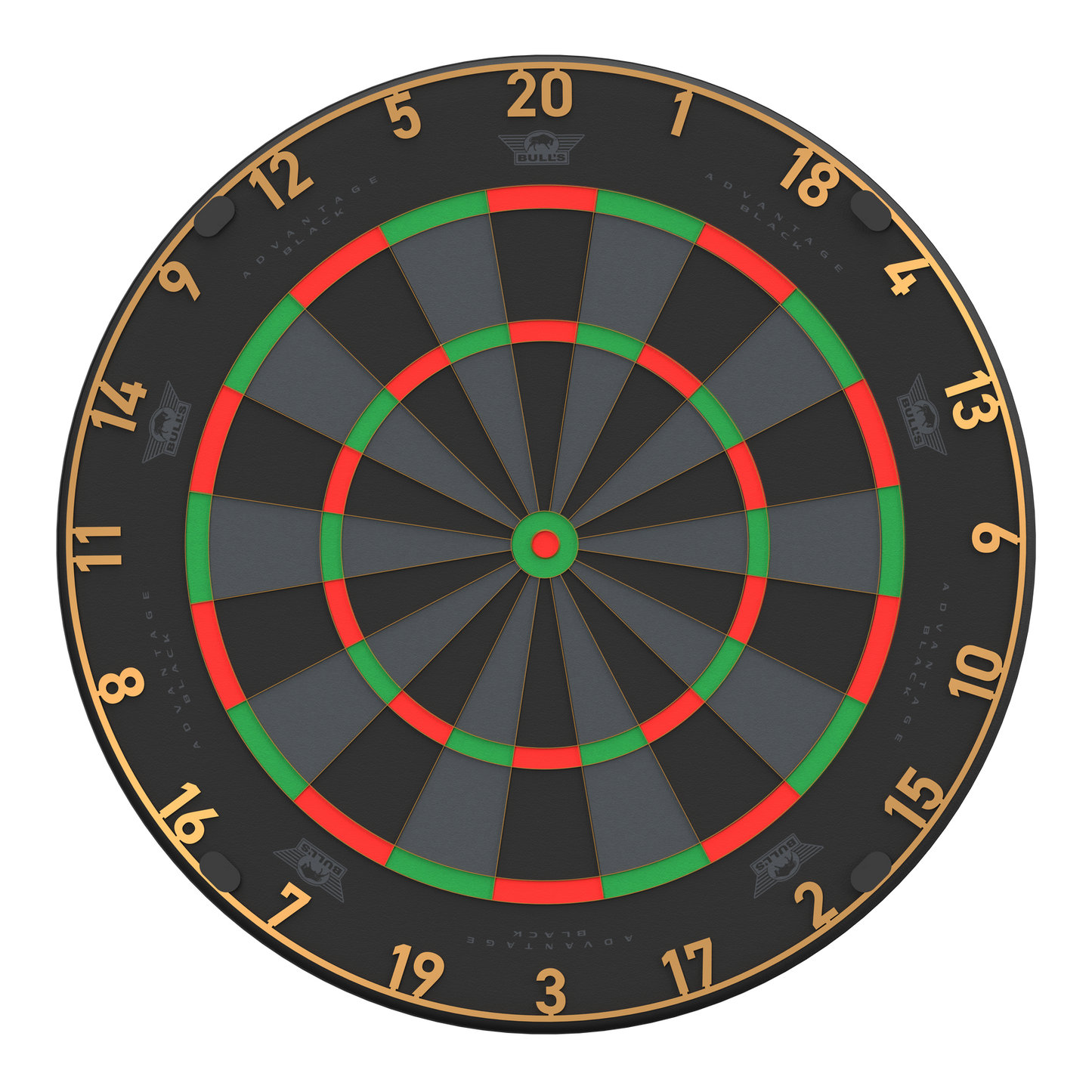 Bulls NL Advantage Black-Edition Steeldartboard