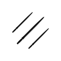 Bulls NL Convertible Point Dartspitzen - Smooth - Schwarz
