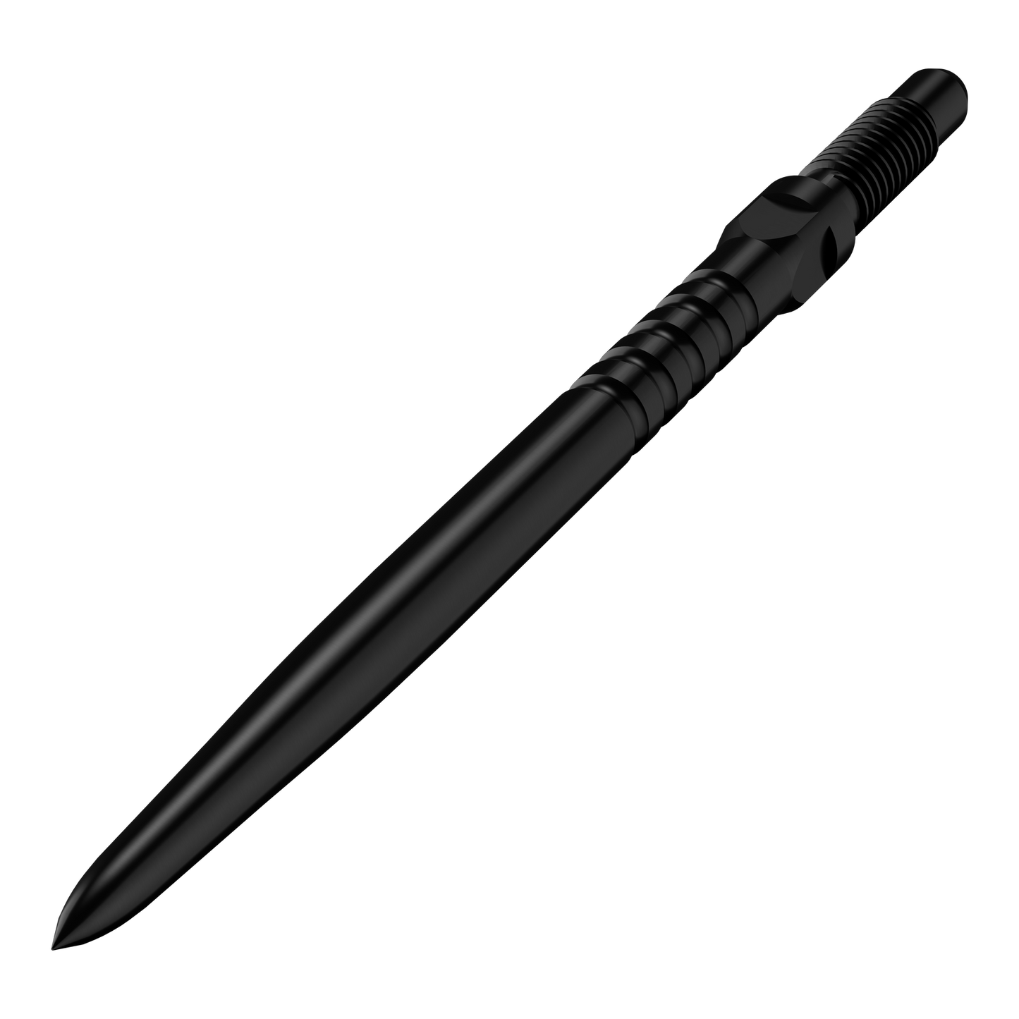 Bulls NL Convertible Point Dartspitzen - Ringed Grip - Schwarz