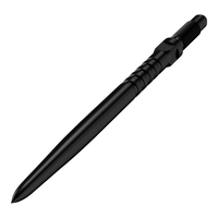 Bulls NL Convertible Point Dartspitzen - Ringed Grip - Schwarz