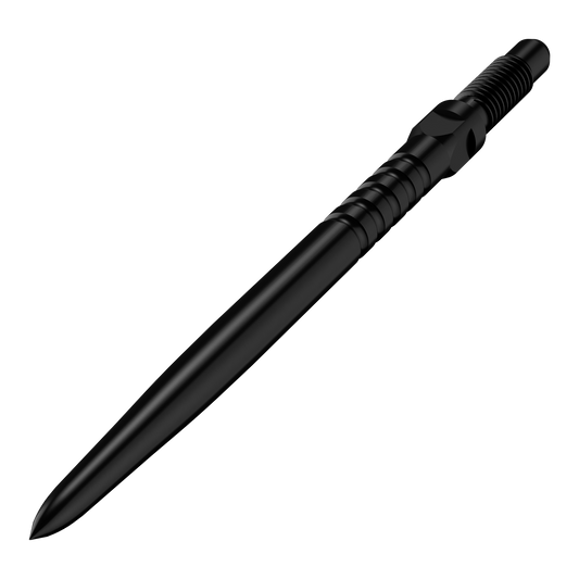 Bulls NL Convertible Point Dartspitzen - Ringed Grip - Schwarz
