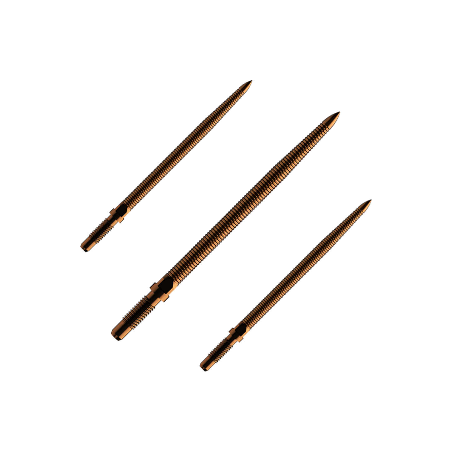 Bulls NL Convertible Point Dartspitzen - Micro Grip - Bronze
