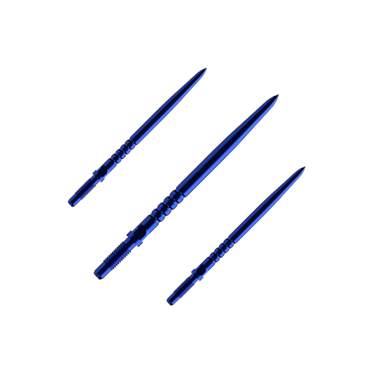 Bulls NL Convertible Point Dartspitzen - Ringed Grip - Blau