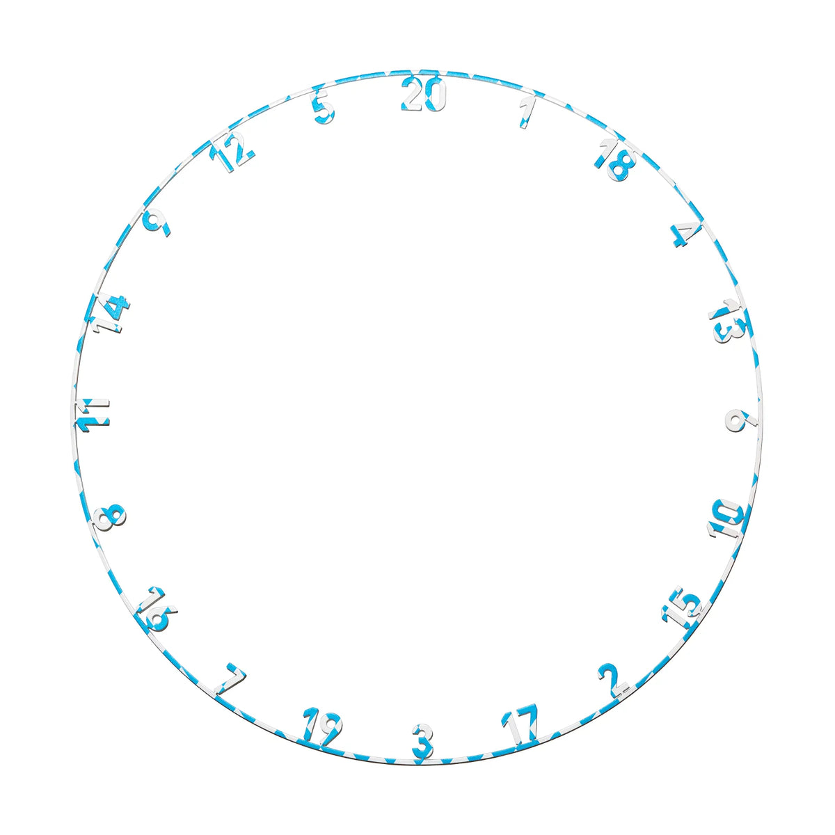 ENDORPHINE DARTBOARD ARCTIC BLUE