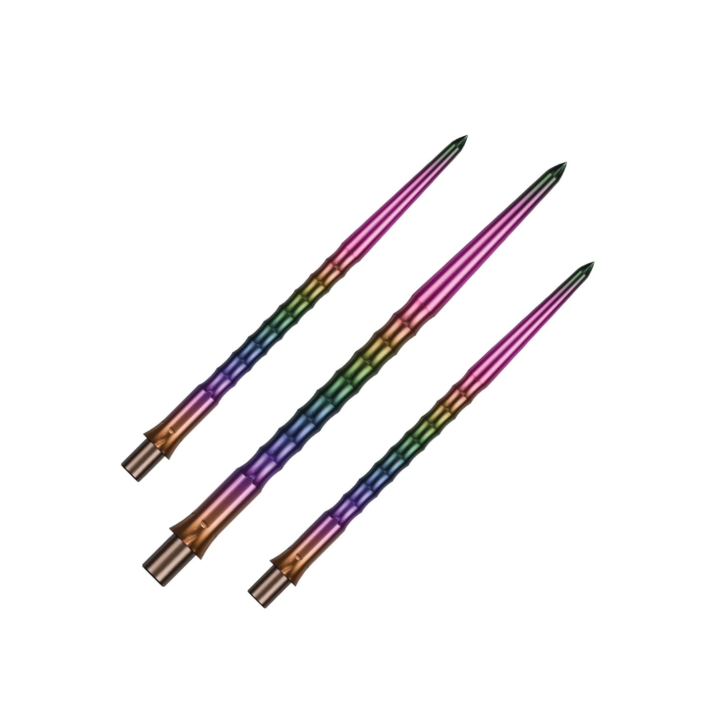 PRECISE180 STEELDARTSPITZEN RAINBOW RIPPLE