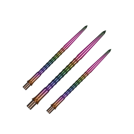 PRECISE180 STEELDARTSPITZEN RAINBOW RIPPLE