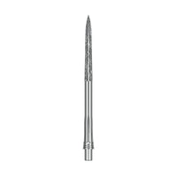 PRECISE180 STEELDARTSPITZEN SILBER ROUGHED