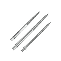 PRECISE180 STEELDARTSPITZEN SILBER ROUGHED
