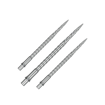 compare product PRECISE180 STEELDARTSPITZEN SILBER SPIRO