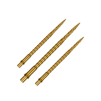 PRECISE180 STEELDARTSPITZEN GOLD SPIRO