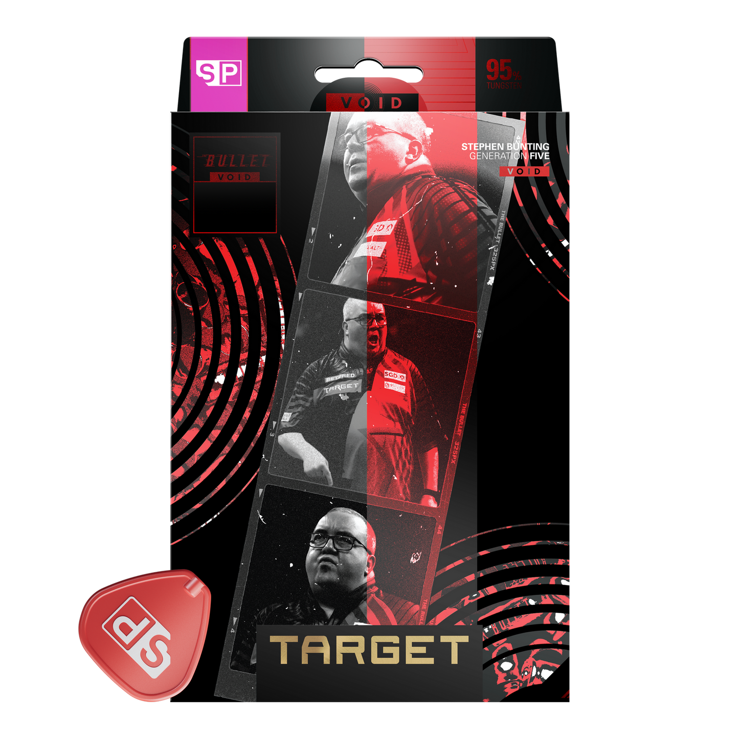 Target Stephen Bunting GEN5 Void Swiss Point Steeldarts