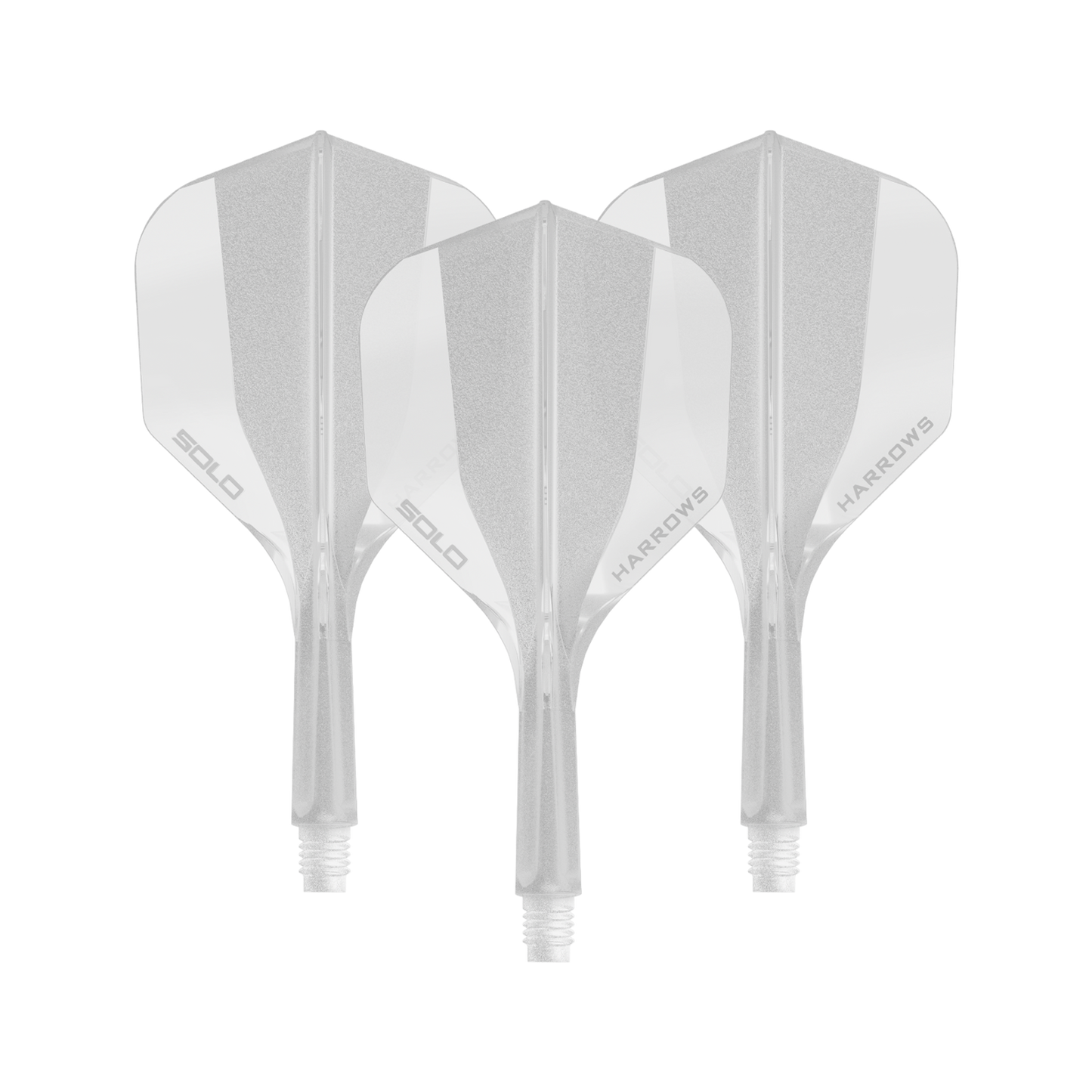 Harrows Solo No6 Flight-Shaft-System - Clear