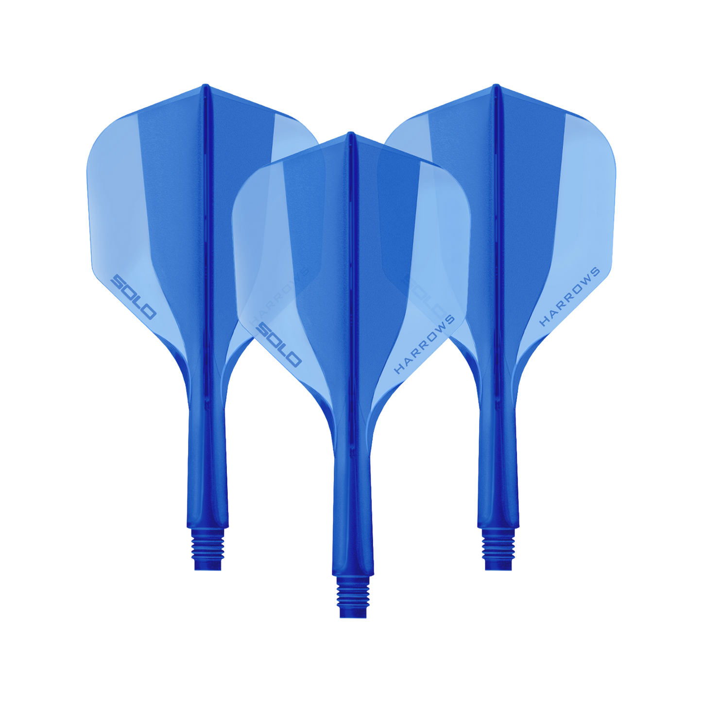 Harrows Solo No6 Flight-Shaft-System - Blau