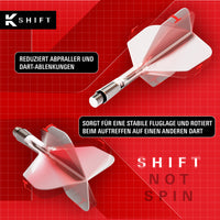 Target K-Shift No6 Flights - Schwarz