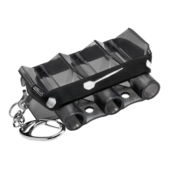 compare product L-Style Krystal Flight Case - Clear Black