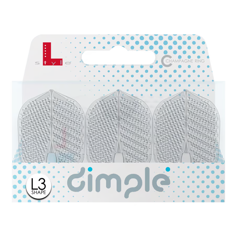 L-Style Flights Dimple Champagne L3PRO Shape