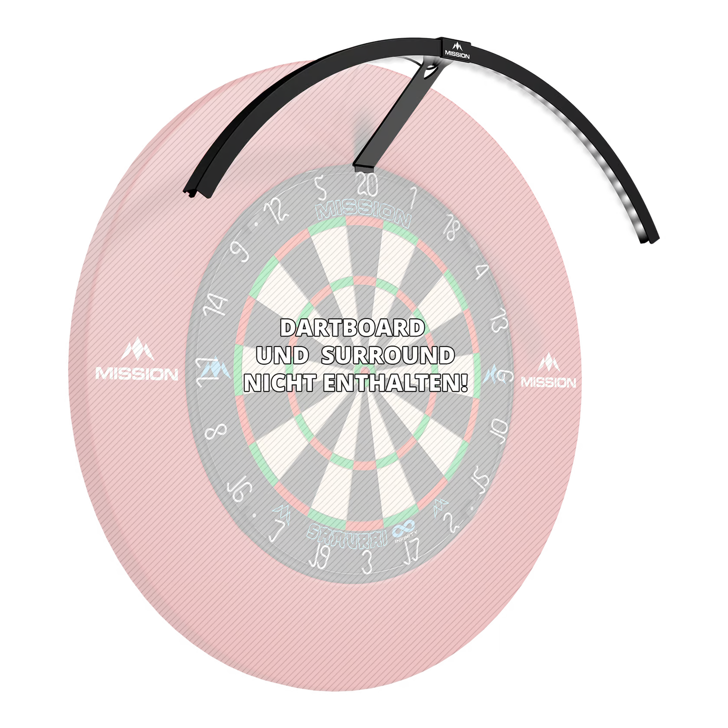 Mission Torus 120 LED Beleuchtungssystem - Schwarz