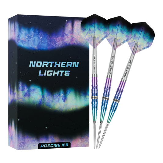 Precise 180 Northern Lights Steeldarts