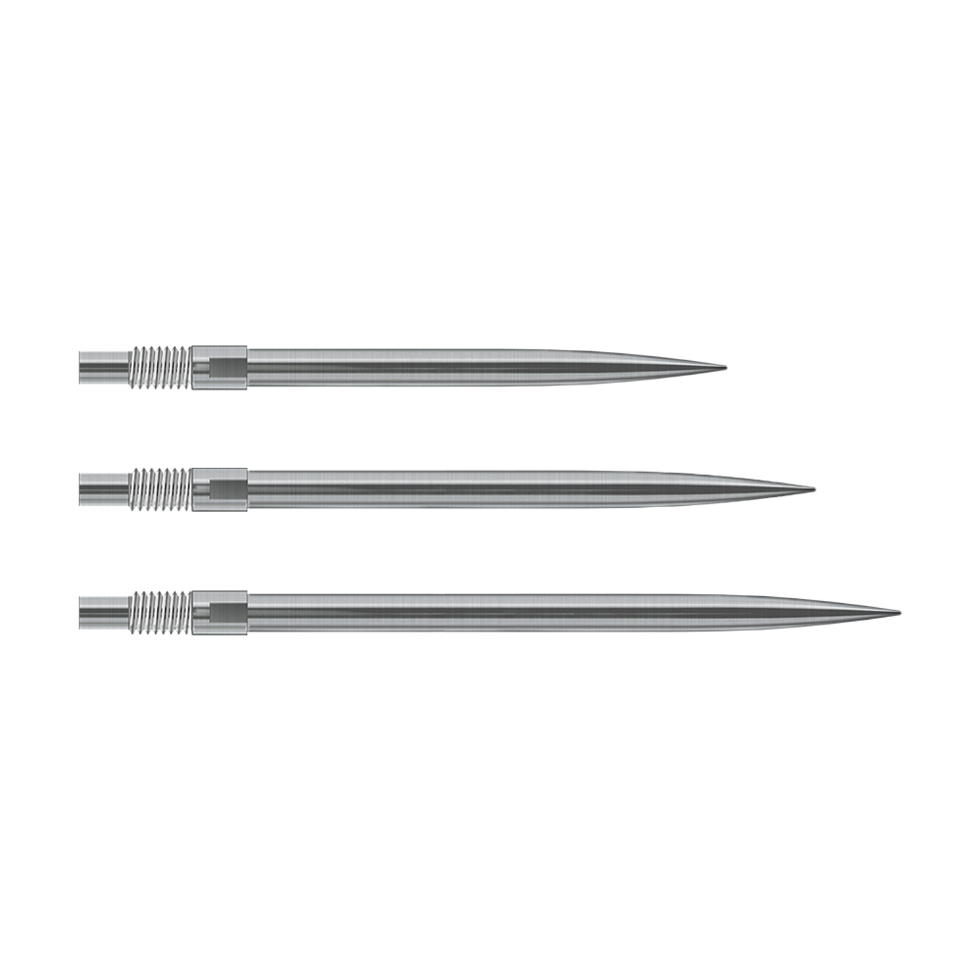 Harrows Quick Point Dartspitzen - Silber