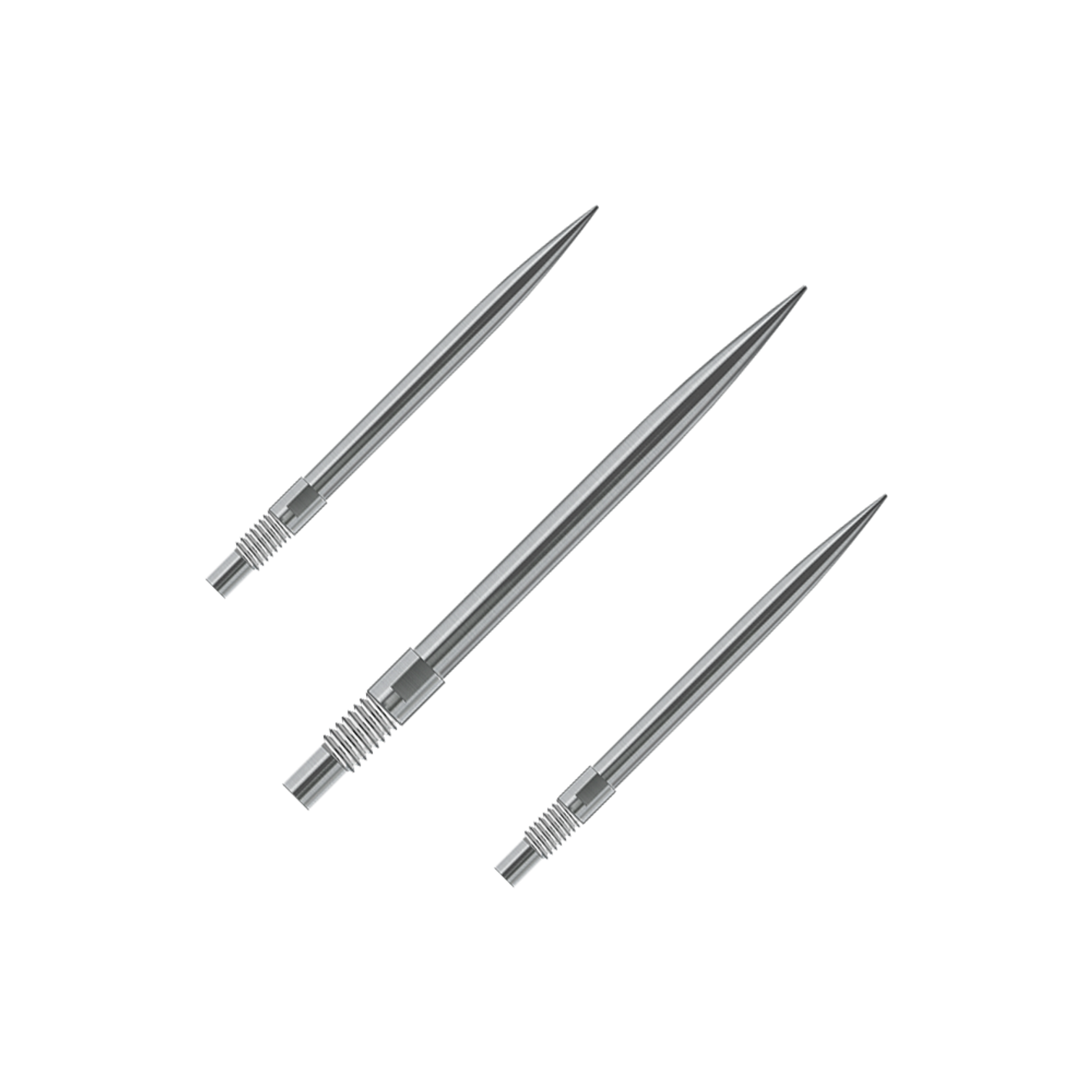 Harrows Quick Point Dartspitzen - Silber