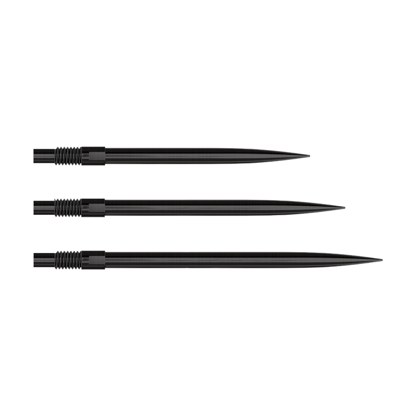 Harrows Quick Point Dartspitzen - Schwarz