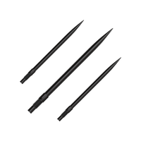 Harrows Quick Point Dartspitzen - Schwarz