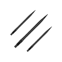 Harrows Quick Point Micro Ridge Dartspitzen - Schwarz
