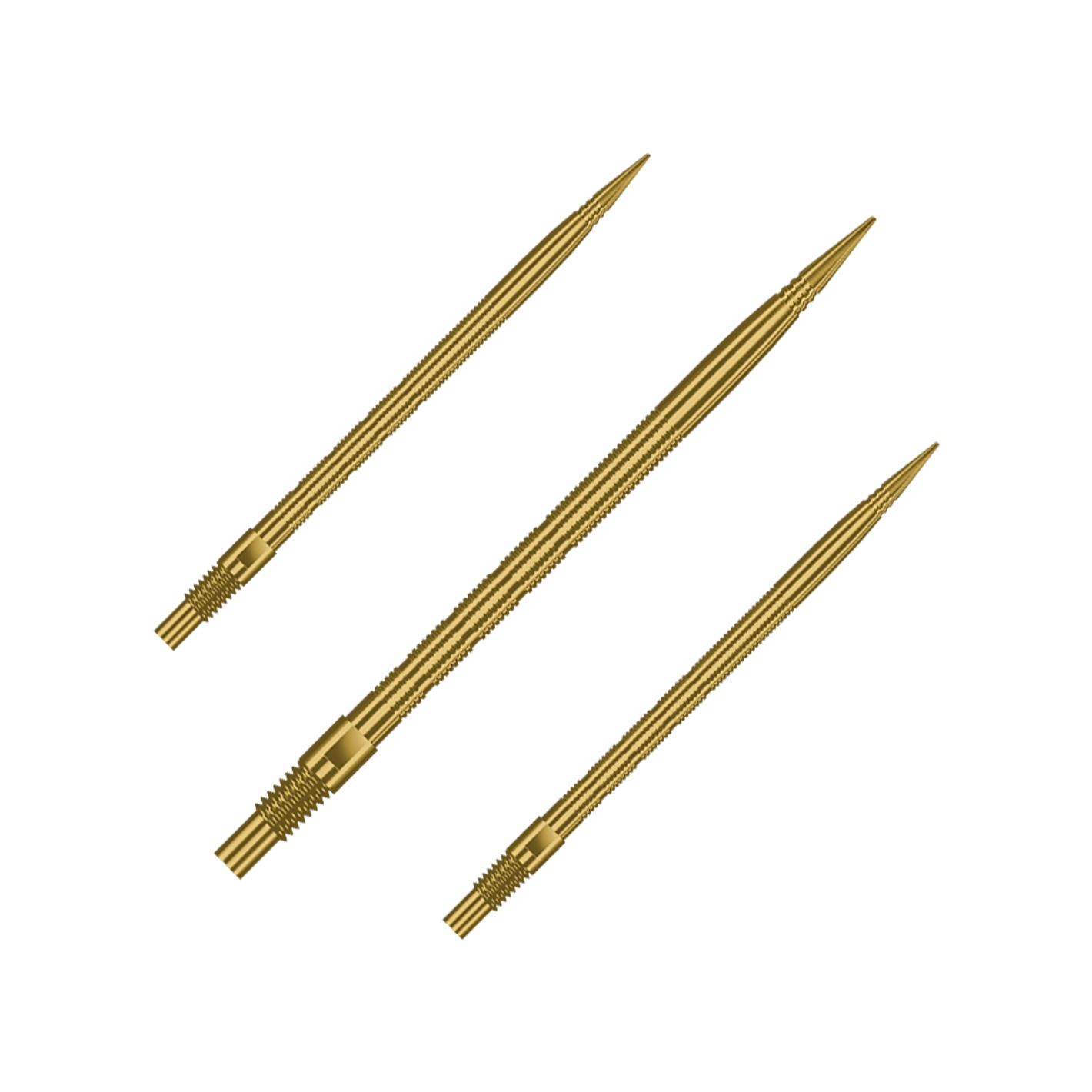 Harrows Quick Point Micro Ridge Dartspitzen - Gold