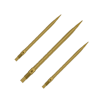 compare product Harrows Quick Point Micro Ridge Dartspitzen - Gold