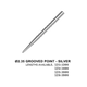 ONE80 Wechselspitzen 2,35mm Grooved Silber